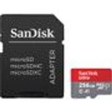 SANDISK 256GB Ultra microSDXC 150MB/s+SD Adapter