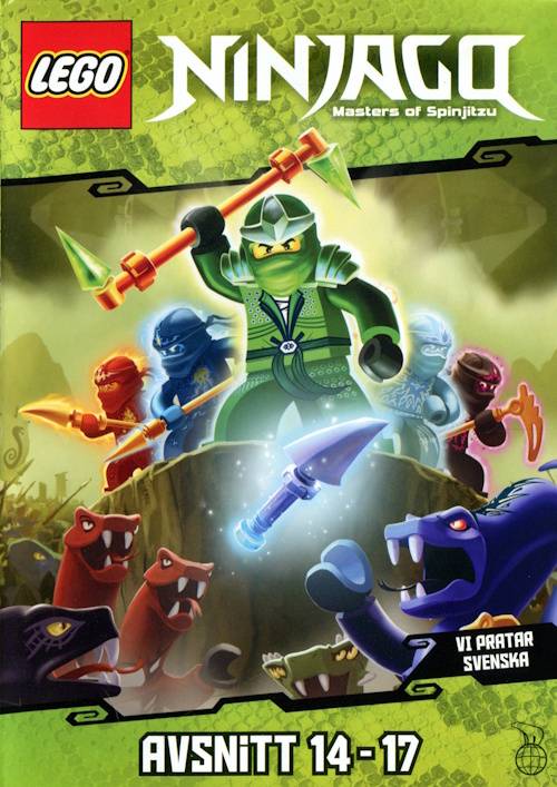 DVD - LEGO Ninjago: Masters of Spinjitzu - Avsnitt 14-17 (Beg)
