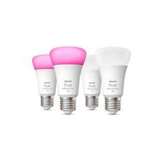 Philips Hue Color E27-ljuskälla - Richer Colors - BT - 4-pack