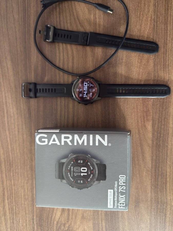 Garmin Fenix 7S Pro Sapphire Solar