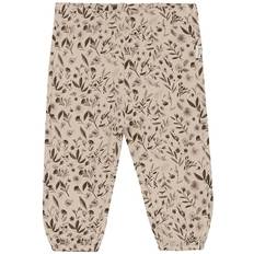 Minymo Sweatpants - Rökgrå m. Blommor - Minymo - 1½ år (86) - Sweatpants