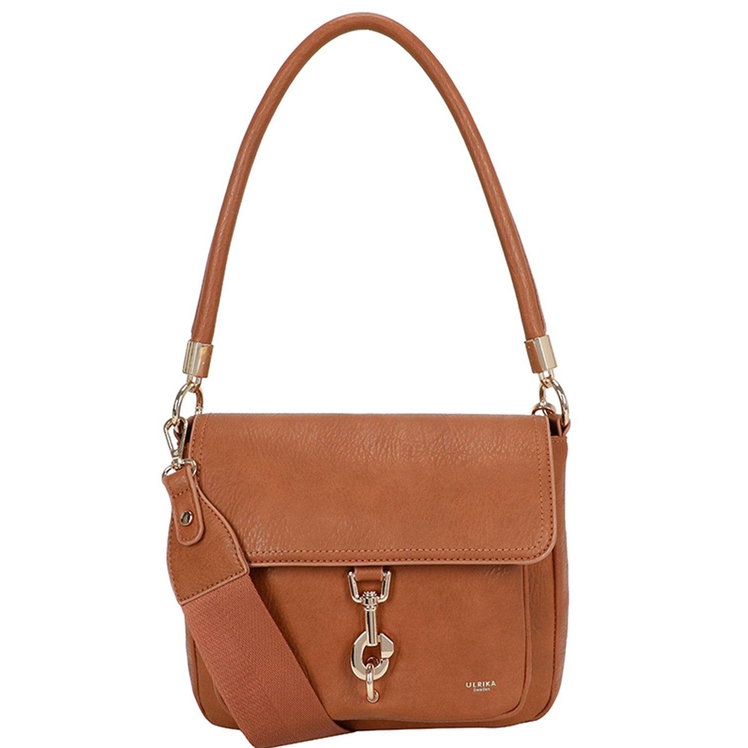 Ulrika Lock Taske Cognac