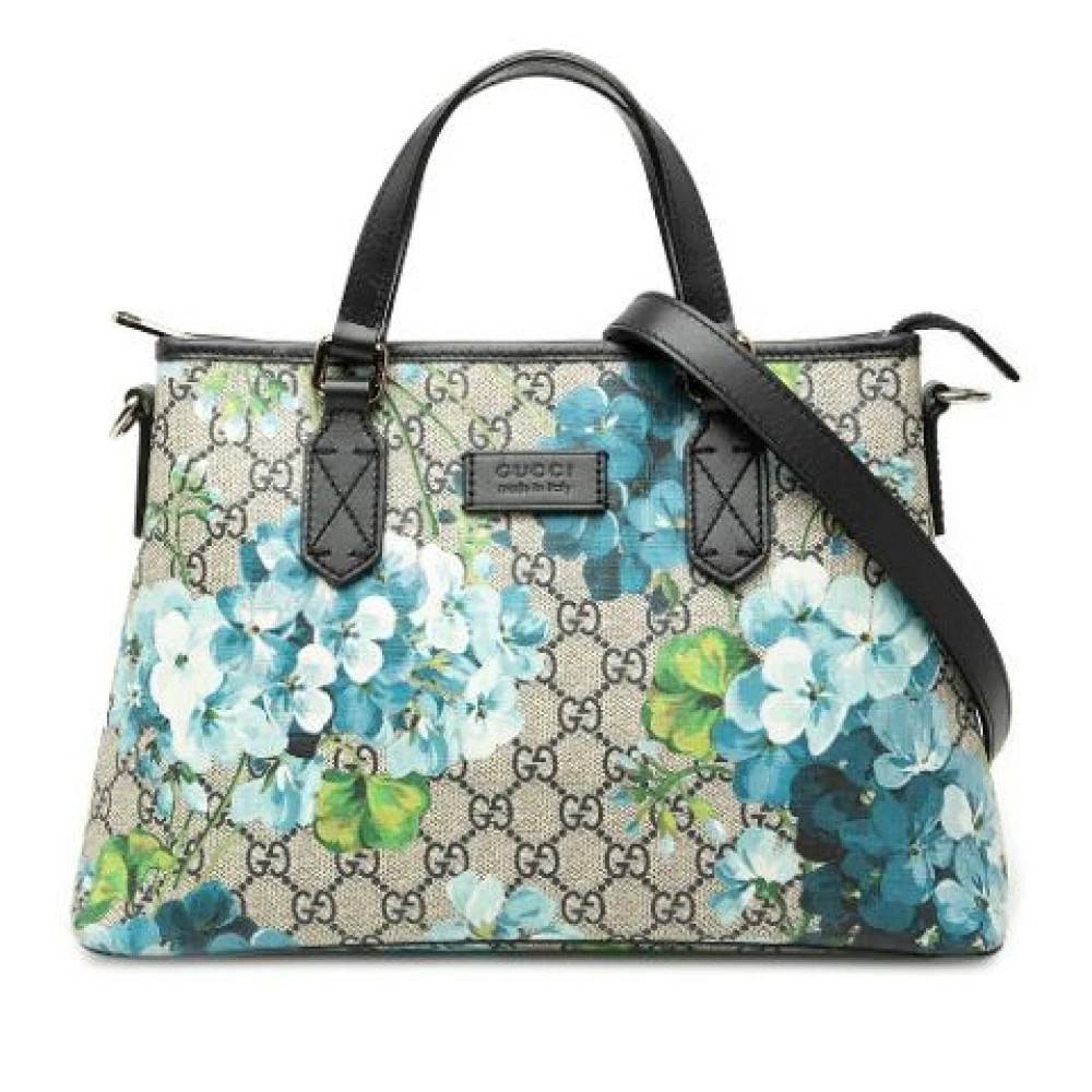Gucci Vintage Pre-owned Vintage Satchel - Vintage - Dame - Flerfarvet - ONE SIZE - Uld