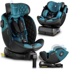 Nukido Prestige Line Bilbarnstol Svart/Blå 0-36kg ISOFIX