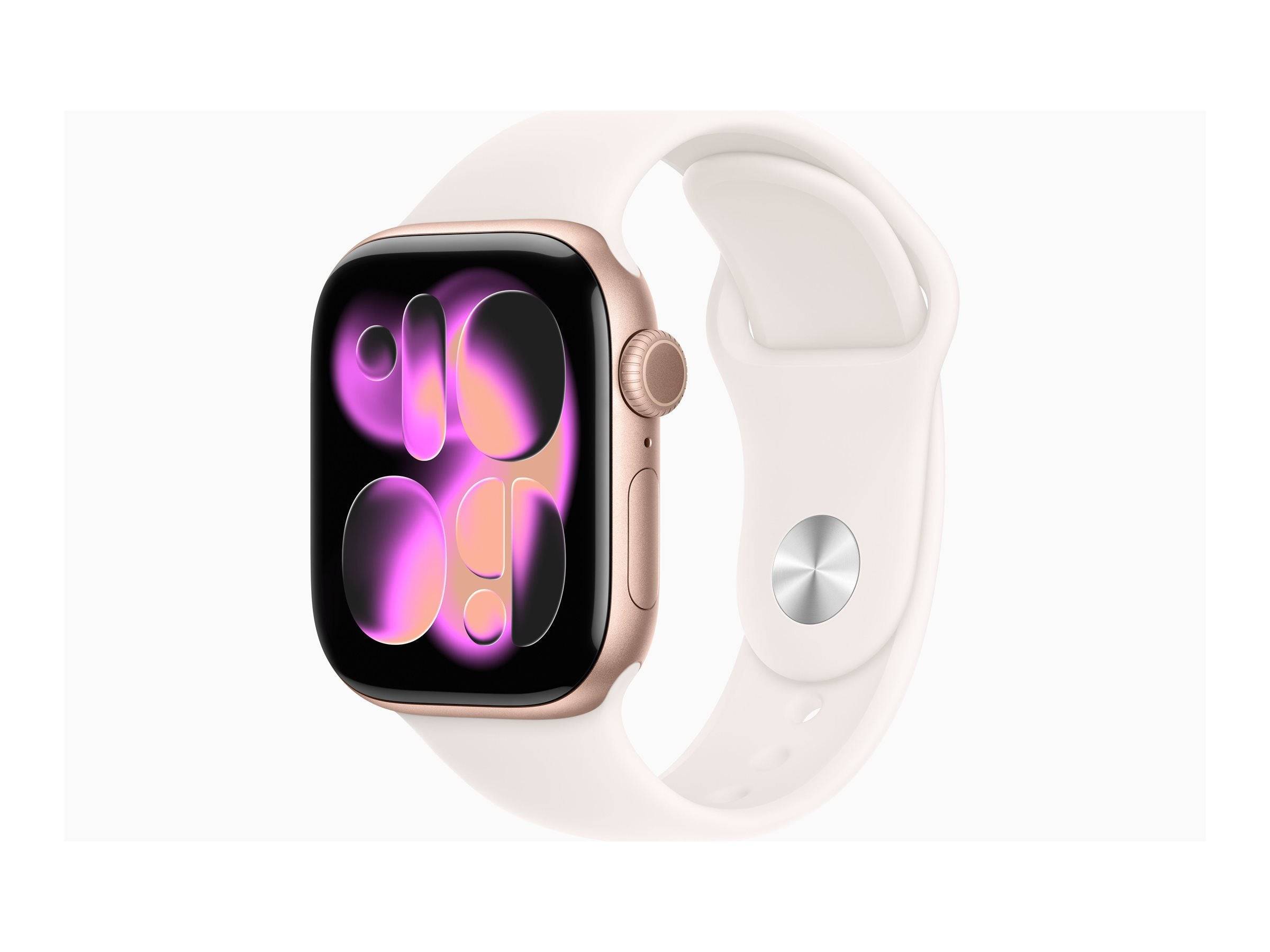 Apple Watch Series 11 (GPS + Cellular) 42 mm Pink Fløde SmartWatch