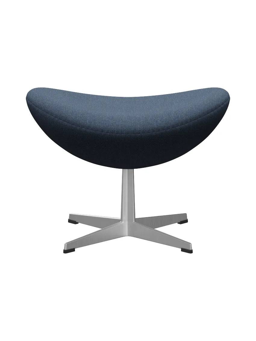 3127 Fodskammel til Ægget af Arne Jacobsen stofgr. 2 Fiord / 771 Dark Blue-Grey - Jacobsen Plus
