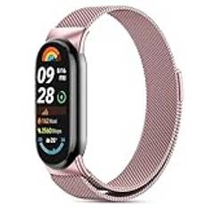 CHANRASI Armband kompatibelt med Xiaomi Mi Band 9/8, Xiaomi Mi Band 9/8