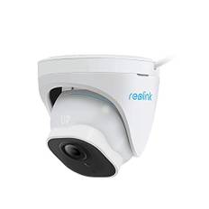 Reolink 5MP Smart PoE Säkerhetskamera Utomhus med Person-/Fordonsdetektering, Dom CCTV IP-kamera IP67 Vädertålig, Time-Lapse, Videoövervakningskamera med Ljudinspelning RLC-520A