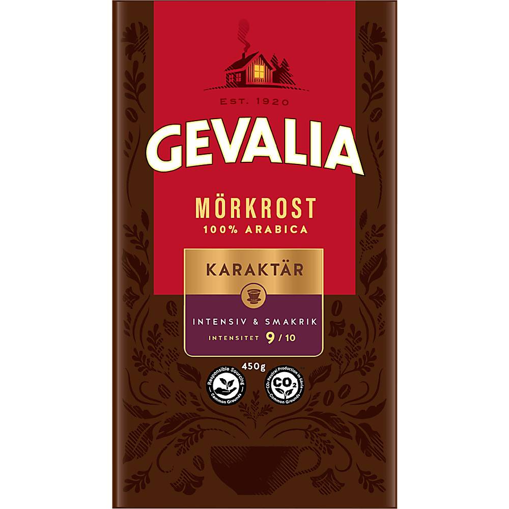 Bryggkaffe Karaktär Mörkrost