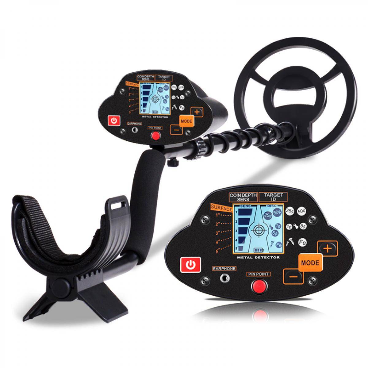 KENTFAITH Professional Metal Detector, Gold Detection, High Sensitivity, With Identification Mode, Waterproof