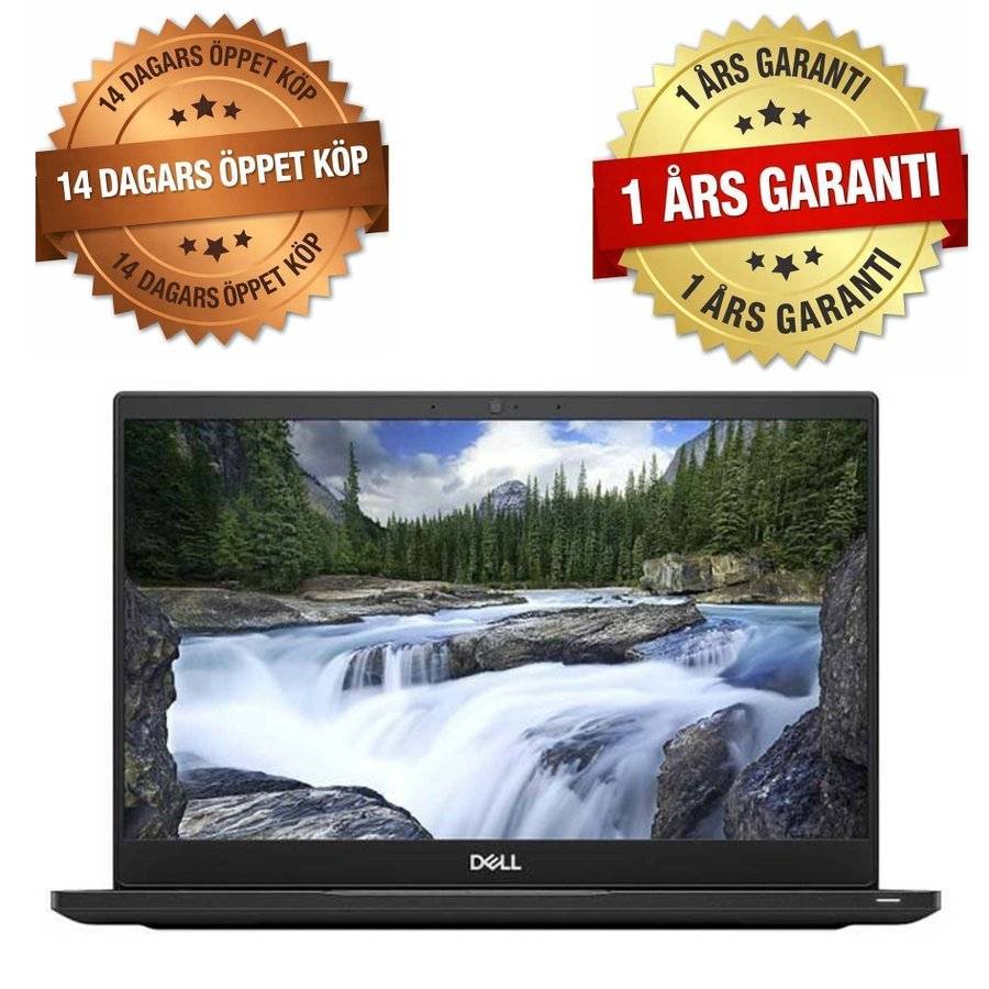 Dell Latitude 7280 intel i7-7600U/8 GB RAM/256 GB SSD/13'3 Tum, 1 Års Garanti