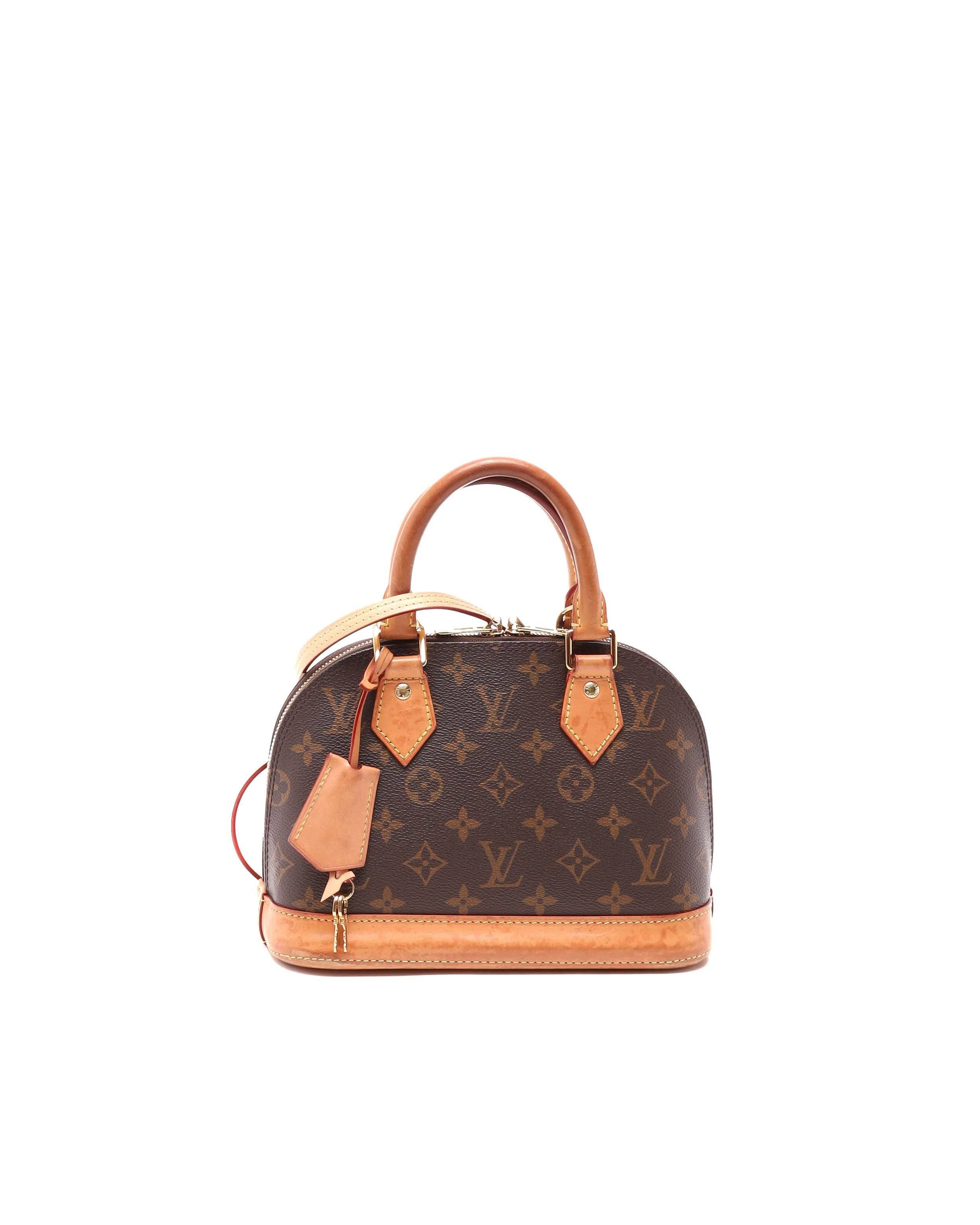 Louis Vuitton Monogram Alma BB Bag - Brown - One Size