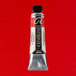 Rembrandt acrylic Naphtol red medium 40ml