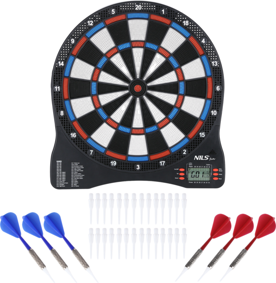 Northix Electronic Dartboard, Fun Game For All Ages Spel & trädgårdslek Multicolor - One Size
