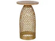 Side Table WAIHI Mango Wood Brown