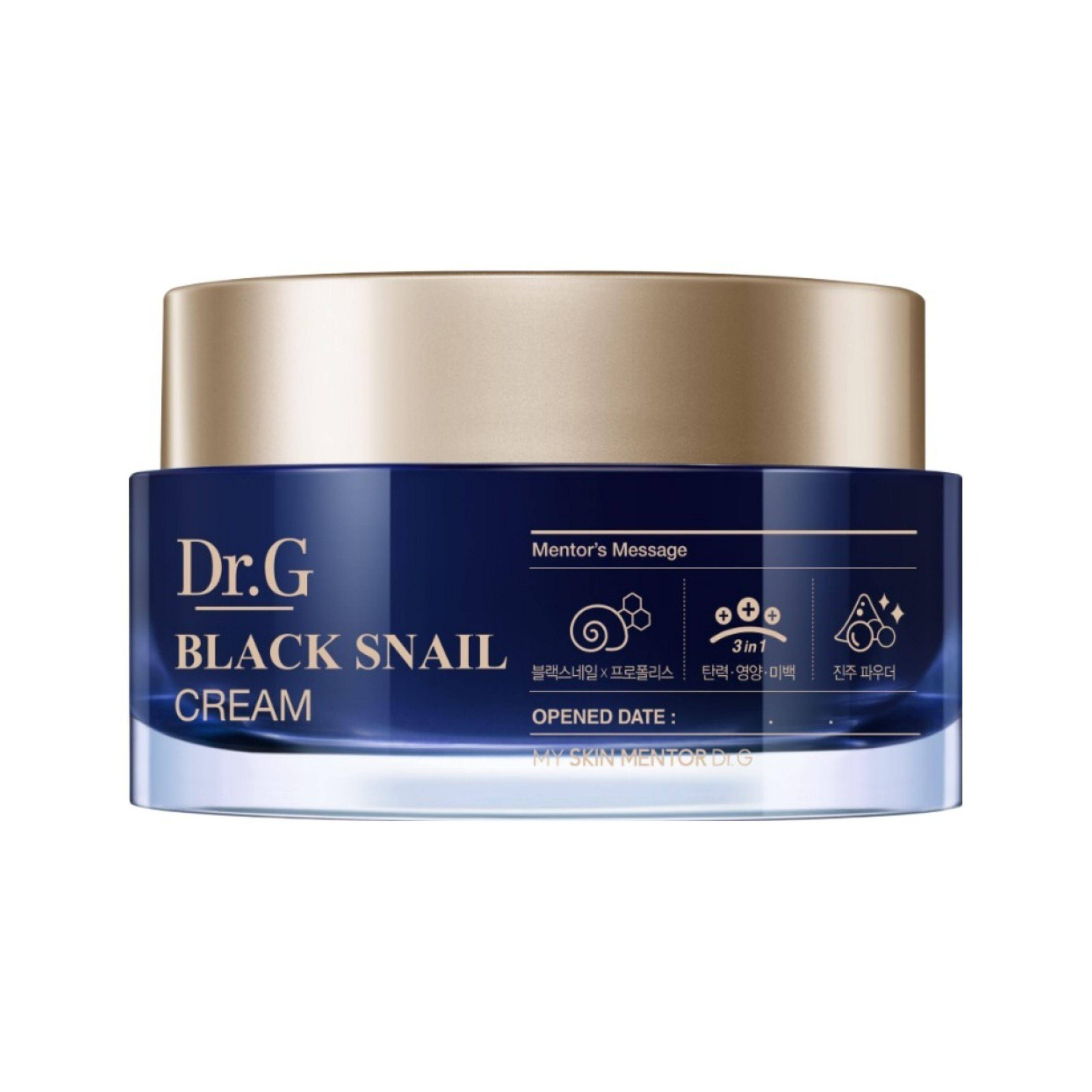 Dr.G Black Snail Cream Närande & Uppstramande Ansiktskräm 50ml