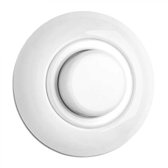 Lysdæmper hvidt porcelæn - THPG indbygget