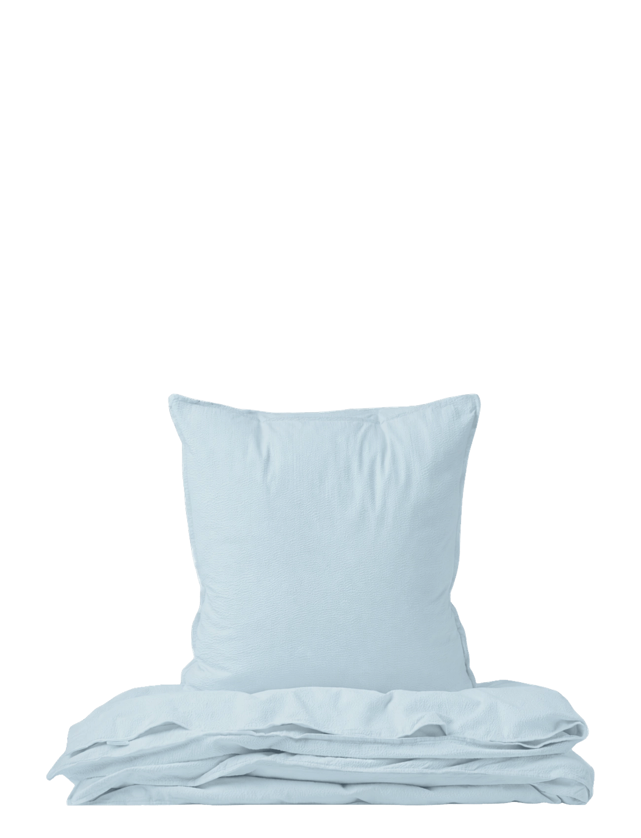STUDIO FEDER Adult Bedding Swedish Size - Seersucker - Blue - 150X210/50X60 cm