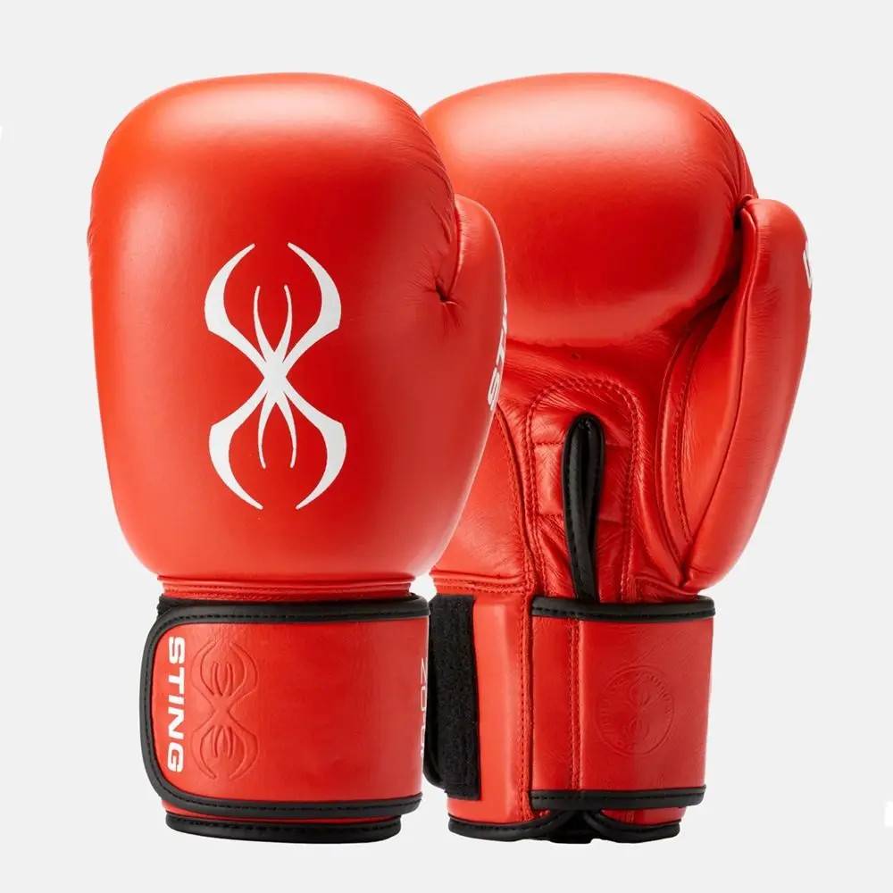 Sting Competition Approved boksehandsker " Rød " 12 oz