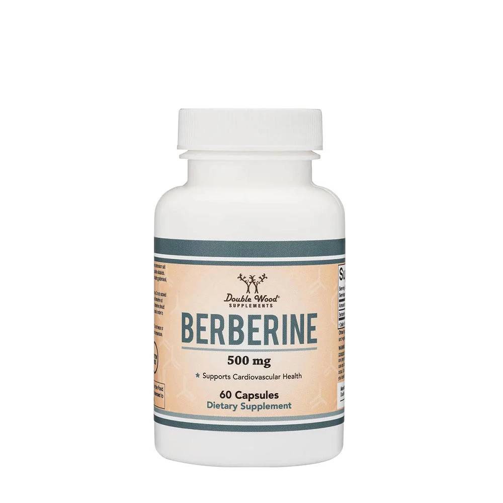 Double Wood Supplements Berberine 60 kapsler