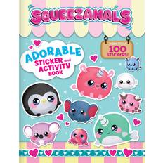 Squeezamals: Adorable Sticker and Activity Book: More Than 100 Stickers - 9782898020698