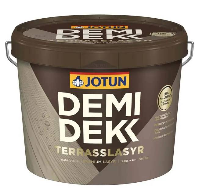 Terrassgrön 9701 - Demidekk Terrasslasyr 0.75 liter (0.75L)