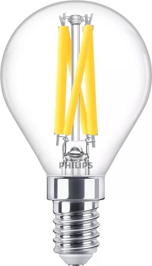 Philips Filament kronepære, klar 60 W P45 E14