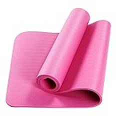 AIHEDOUJ Yoga mat non-slip carpet mat, environmental fitness gym mat yoga Pink