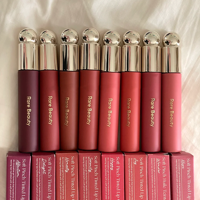 Rare Beauty Selena Liquid Lipstick Long Lasting Make Up for Women Beauty Cosmetics Matte Lip Gloss Waterproof Happy Hope Honesty
