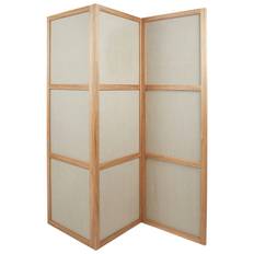 Frama Frame Rumdeler Naturlig / Hør 3 Paneler - Garderober & Kanger Eg Natural - 11170