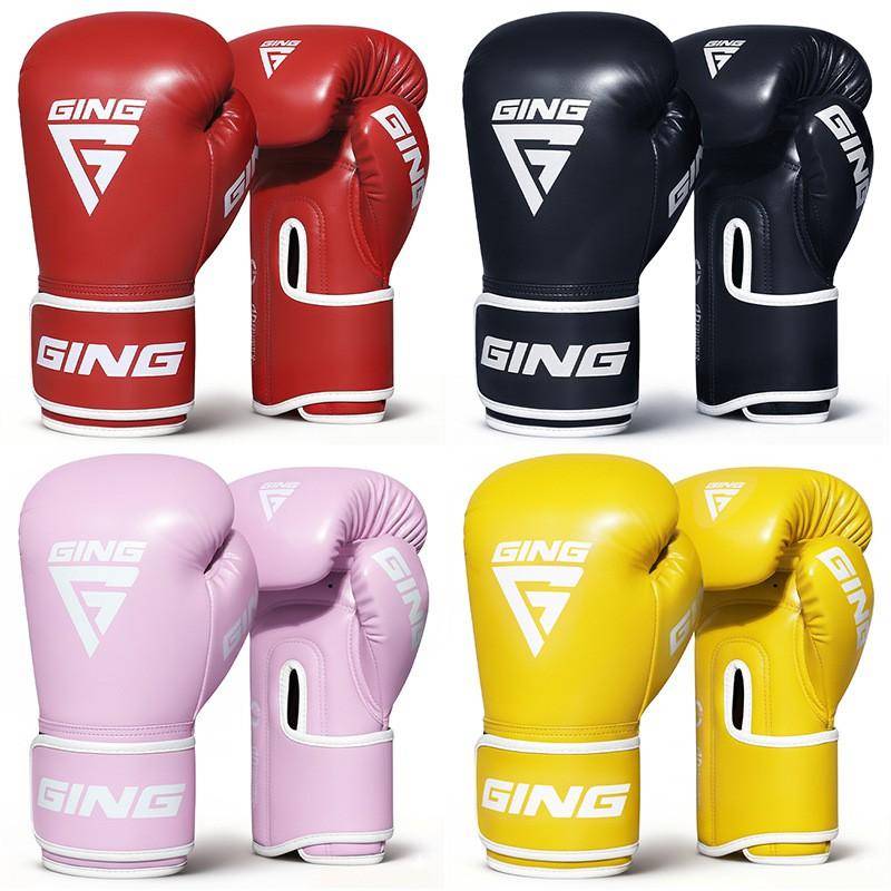 Professionella boxningshandskar Barn Vuxna Träning Sparring Muay Thai Sandsäcksträning Stridshandskar