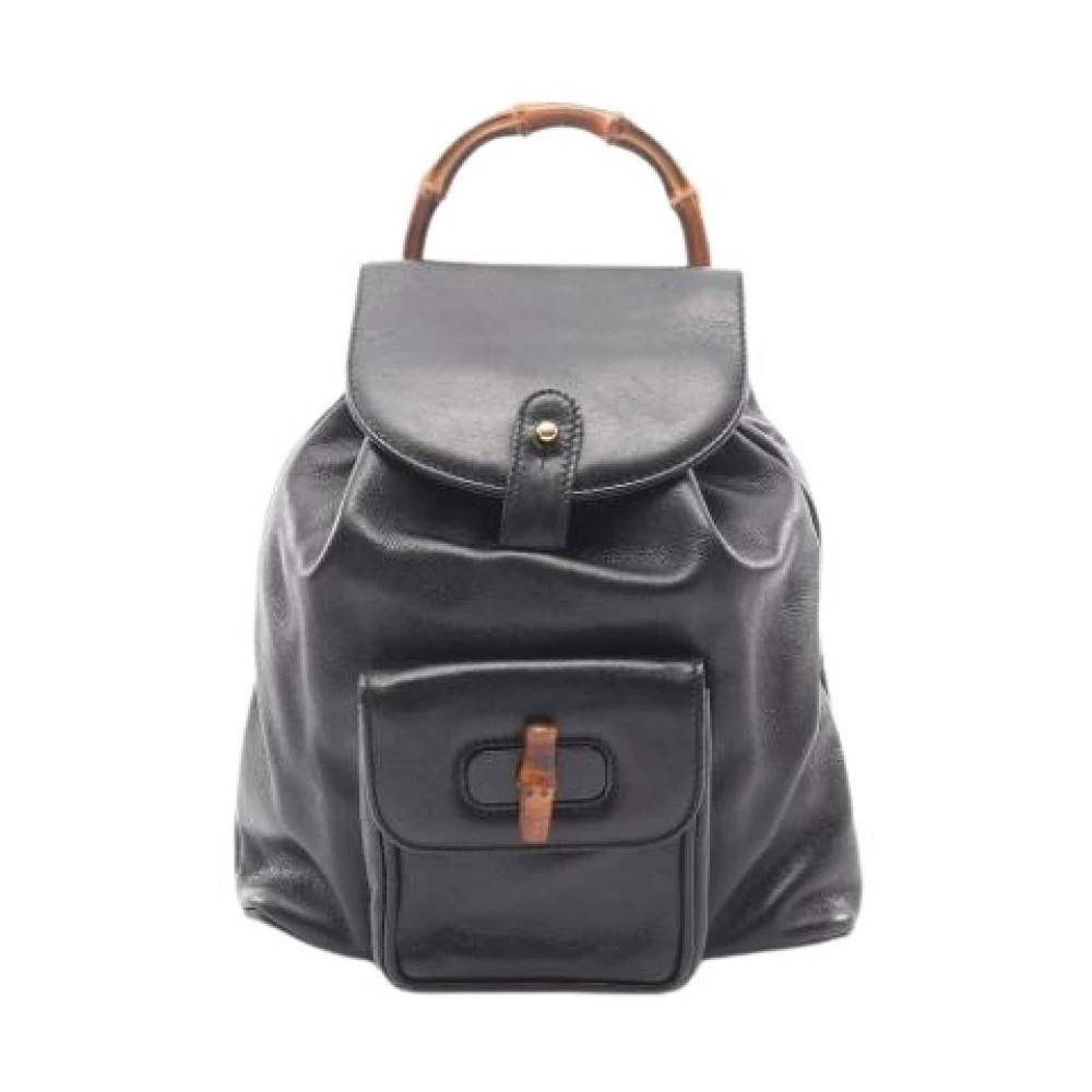 Gucci Vintage - Pre-owned Vintage Ryggsäck Vintage - Dam - ONE Size - Läder