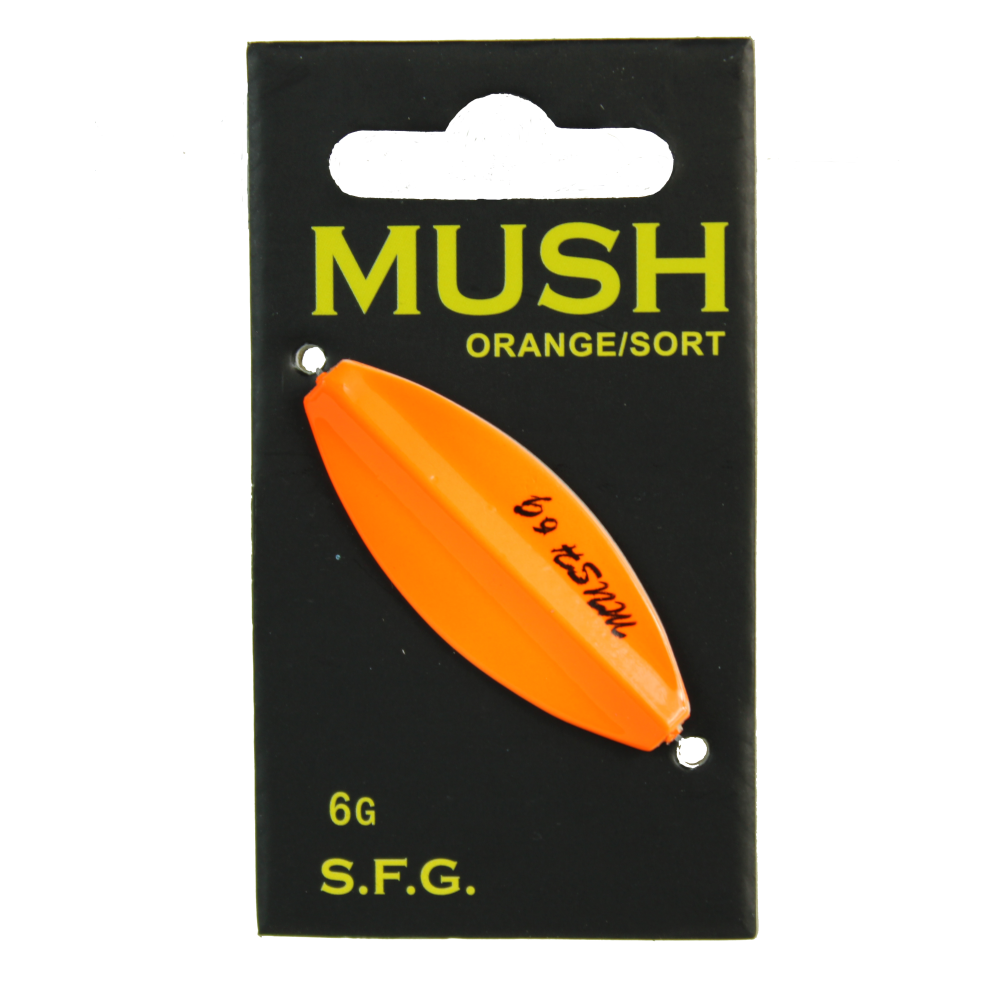 Mush Gennemløbsblink - Orange/Sort.