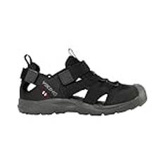 Viking Unisex barn Adventure Jr sandal, Svart kol, 38 EU bred