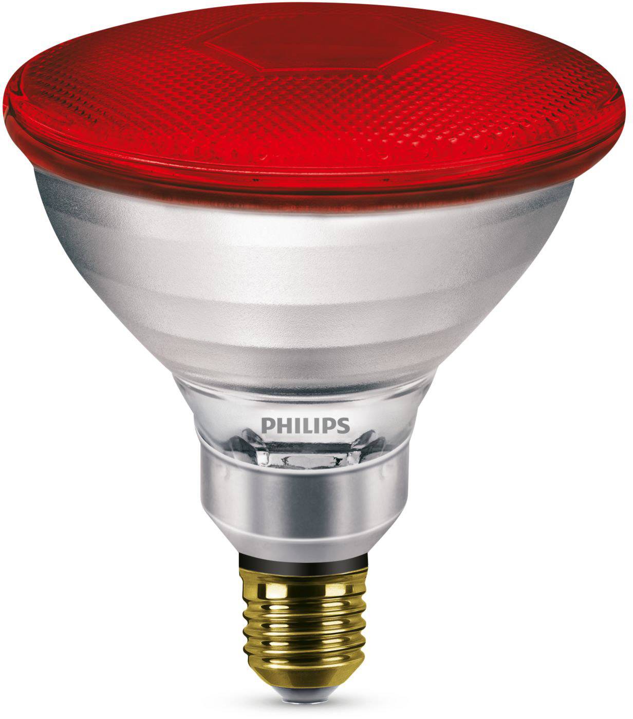 PHILIPS PAR38 IR 100W E27 240V Red 1CT/12 Infrarotlampe E27 dim