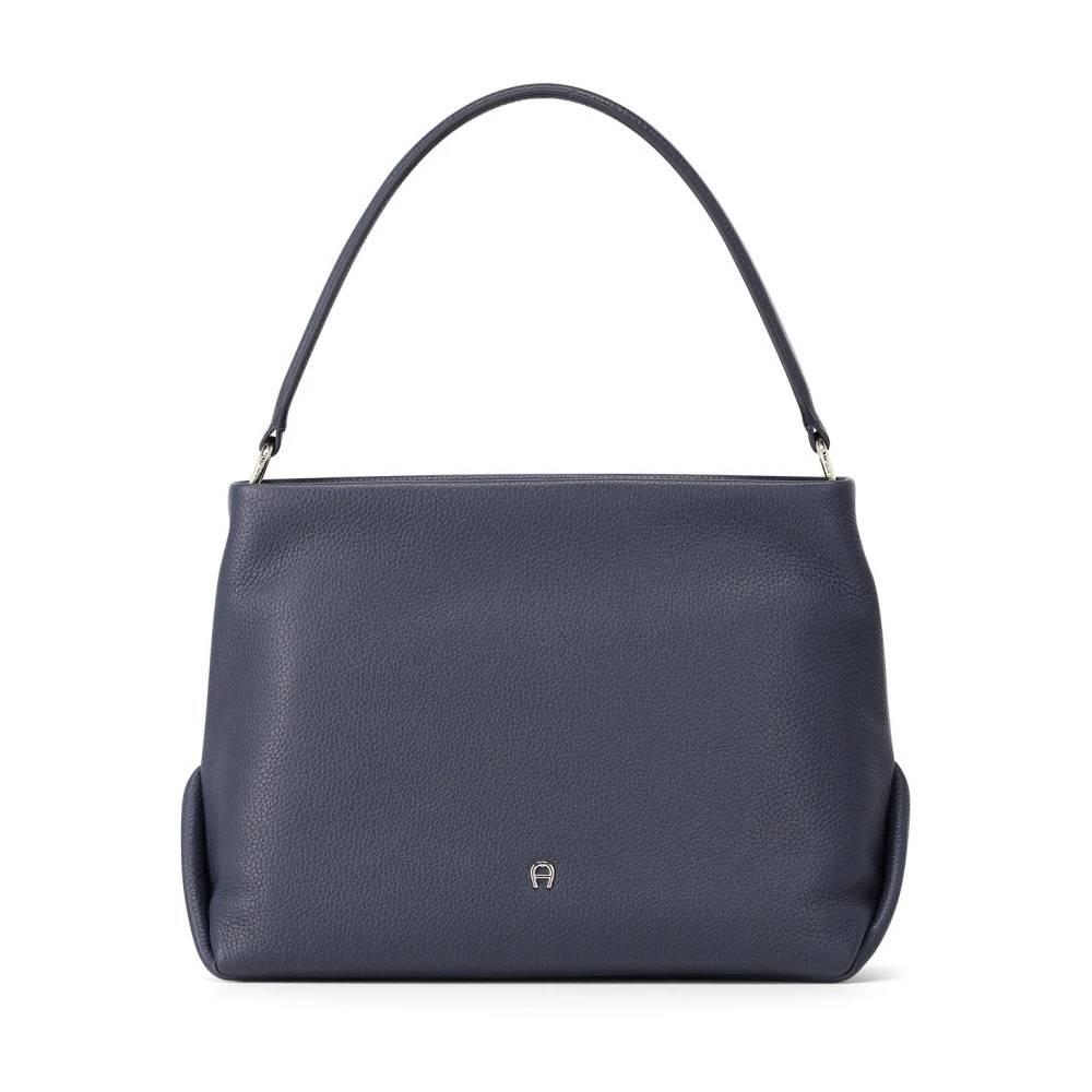 Aigner Skuldertasker - Tasker - Dame - Blå - ONE SIZE - Uld