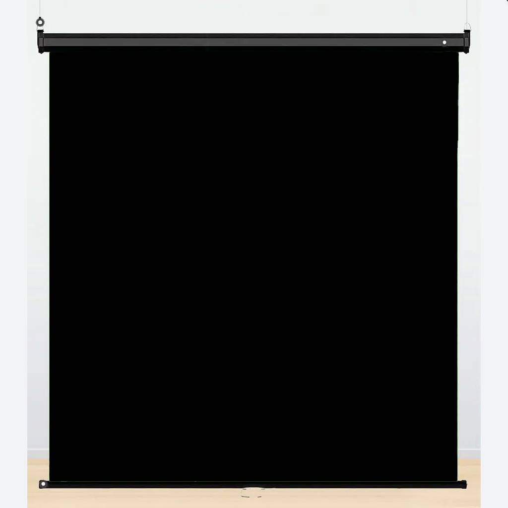 Väggmonterad backdrop rollup (Svart)