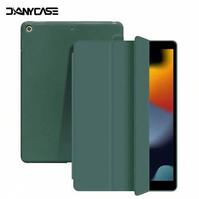 DANYCase Skyddsskal Kompatibelt med iPad A16, Air 11/13, M3 2025, Mini 7, A17, Pro 2024, Air 11/13, M2 2024, Pro 11/13, M4 2024 (7:e, 8:e, 9:e generat - Armé Grön (Multi-size)