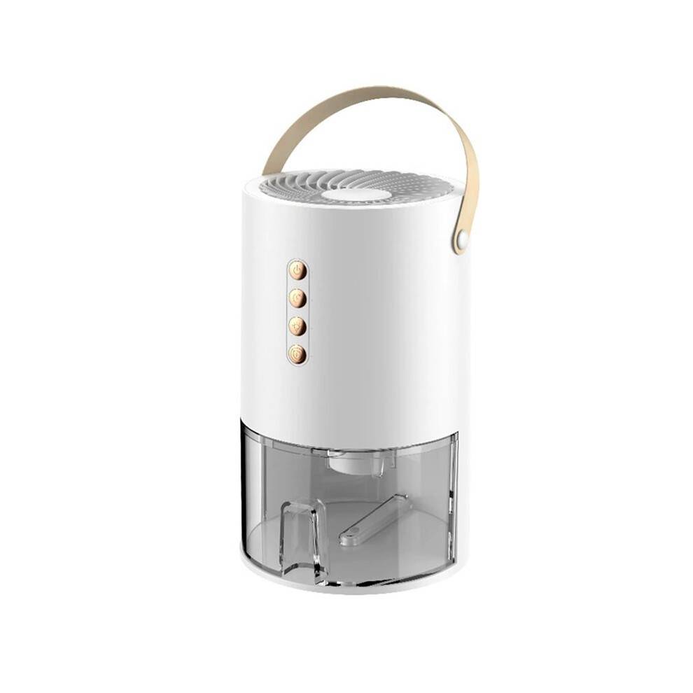 Portable Dehumidifier Air Purifie Home Dehumidifier Silent Small Dehumidifier for Bedroom Office Kitchen(US)A