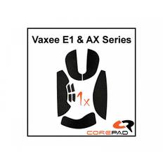 Corepad Soft Grips till Vaxee E1 & AX Series - Svart