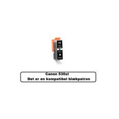 Canon PGI 530 XL BK (sort) kompatibel blækpatron Indeholder 25ml.