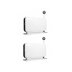 Mill WiFi gulvovn 1200W (hvid) 2-pack