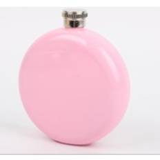 B&#xE4;rbar matkvalitet 304 rostfritt st&#xE5;l mini h&#xF6;ftkolv godisf&#xE4;rger 5 oz runda flagon alkohol vinflaska drinkware - Rosa