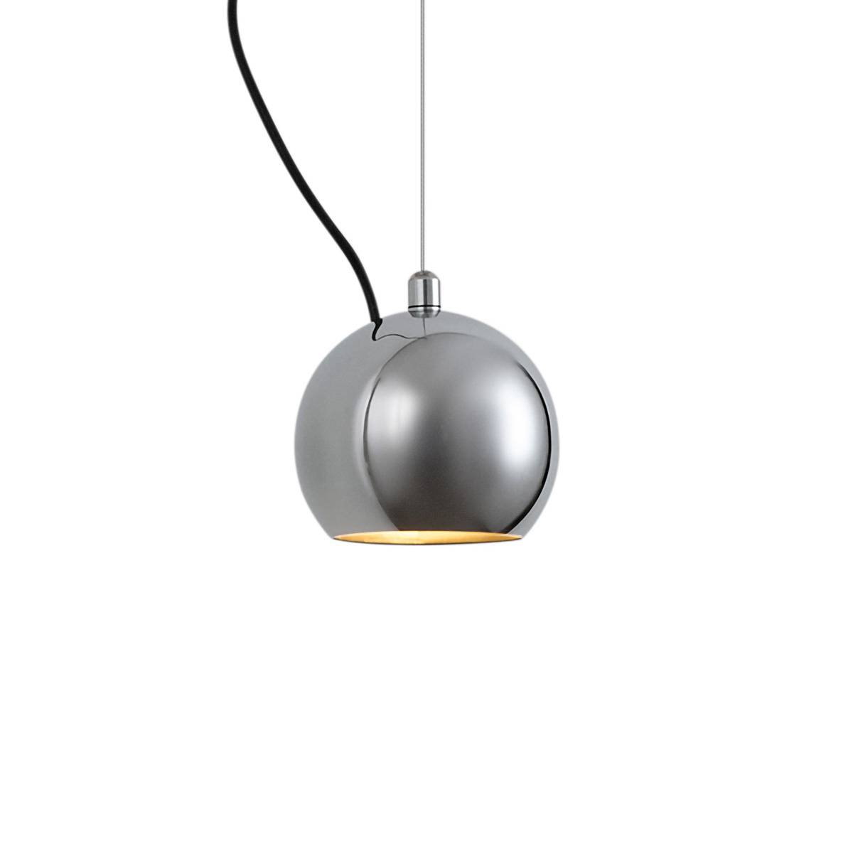 Design hanglamp chroom voor railsysteem 1-fase - Slimline Sara