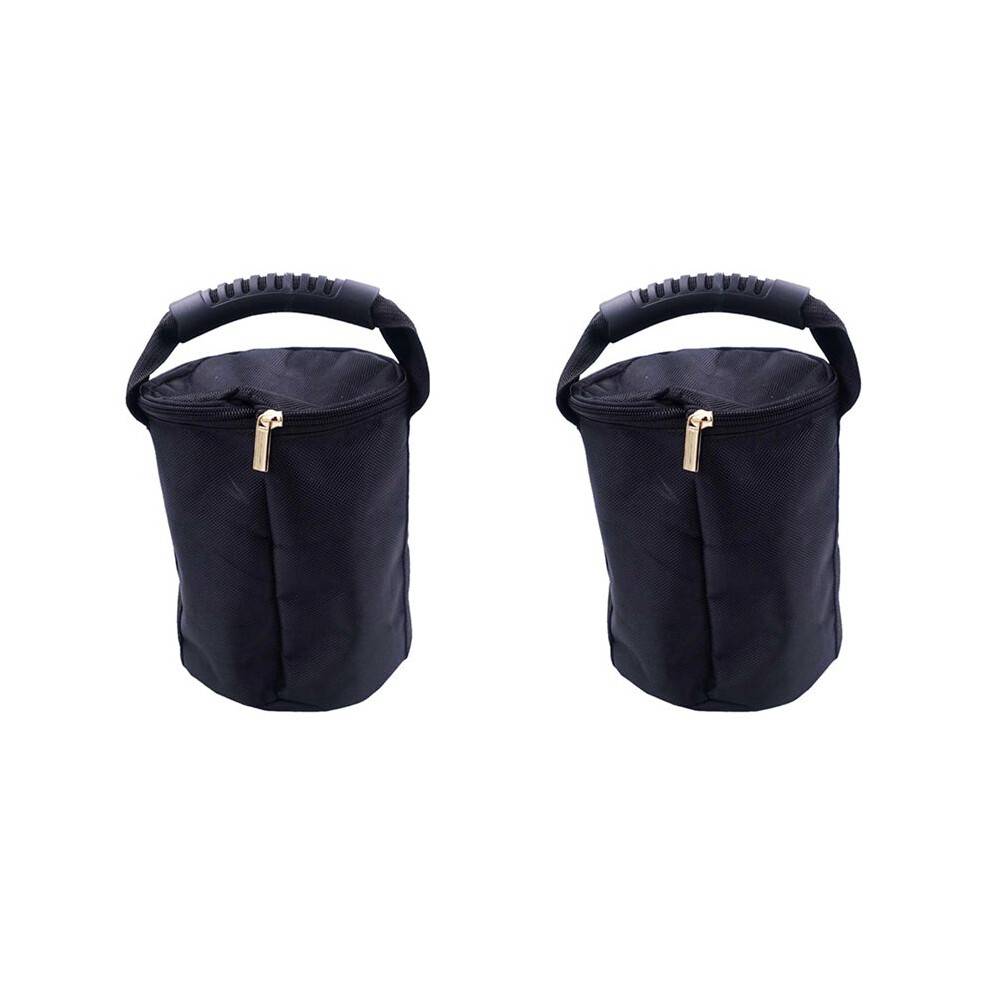 2X Adjustable Kettlebell Power Sandbag Fitness Weightlifting Dumbbell with Handle Gym Yoga Workout Sand Bag,10Kg