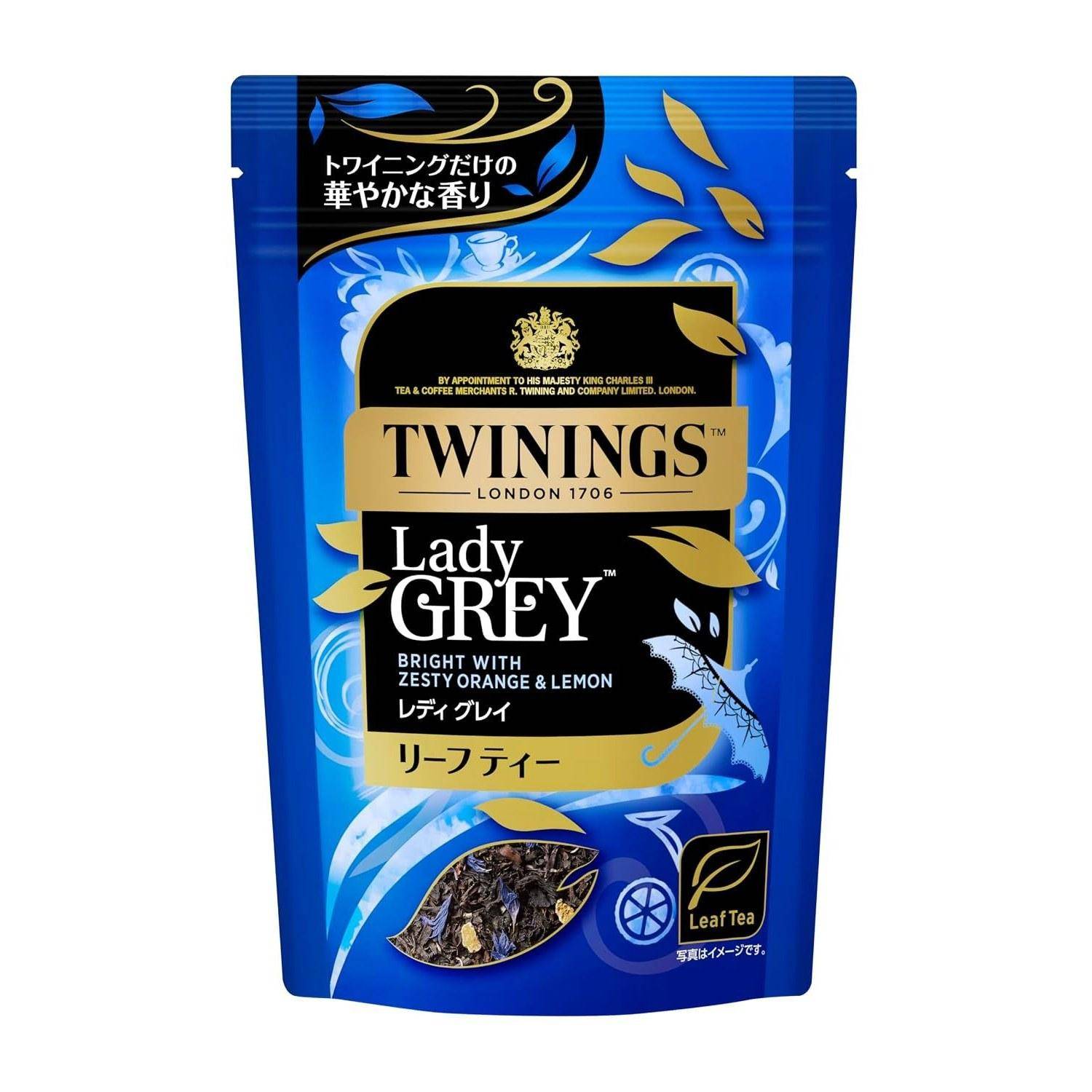 Twinings Bladpaket Lady Grey 60g