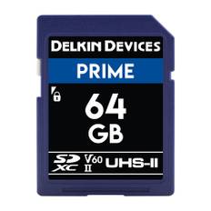 Delkin SD Prime 64 GB / 2000X UHS-II (U3/V60)