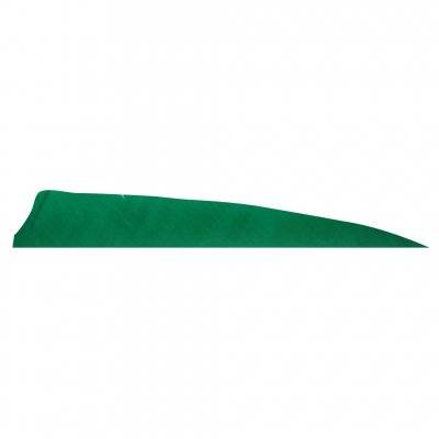 Gateway Feathers 5,5" Left Wing Shield Cut 12st (Färg: Grön)