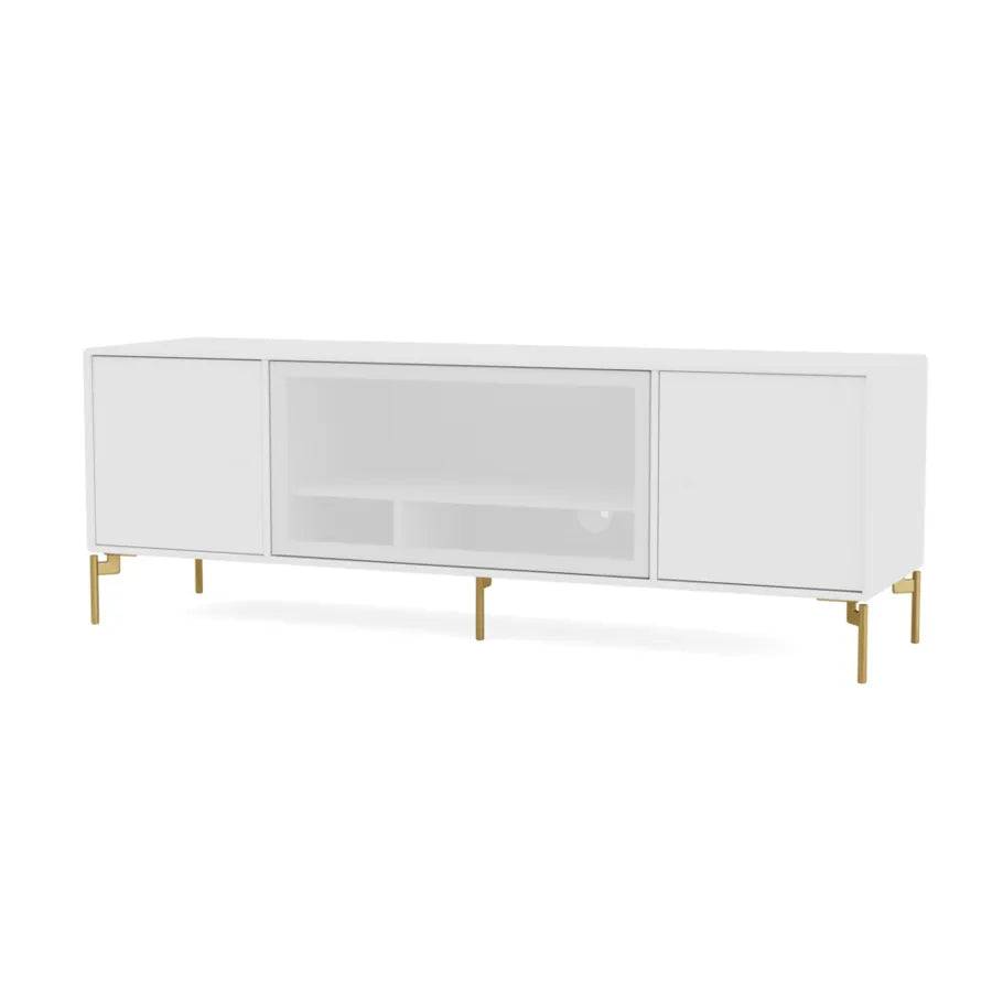 TV & Sound modul Octave III, SI13 medium, inkl. ben fra Montana New white / Krom - Jacobsen Plus