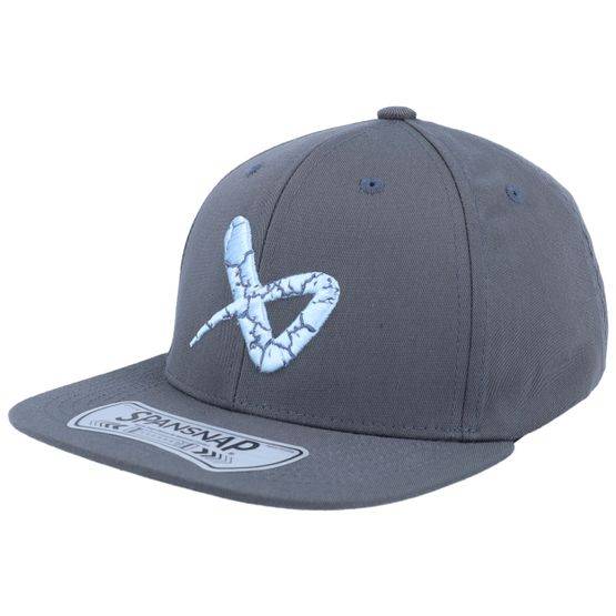 Bauer - Grå snapback Keps - Kids Crackle Og Dark Grey Snapback @ Hatstore